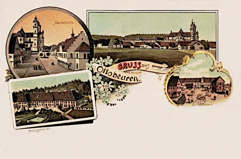 Gruss aus Ottobeuren 1900