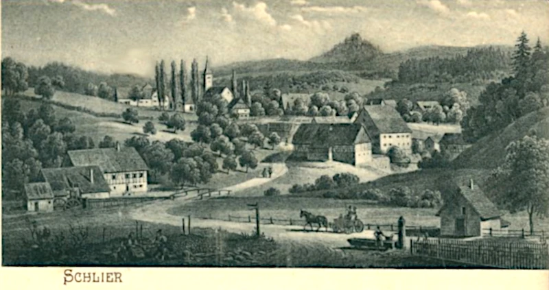 Schlier bei Ravensburg Stich 19. Jahrhundert